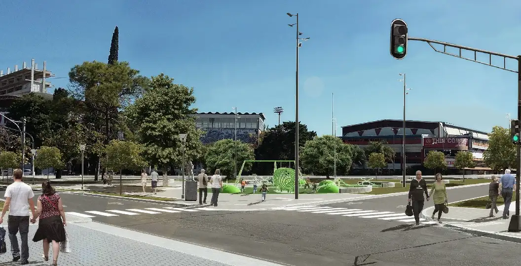 Reunión por la remodelación de avenida Freyre   