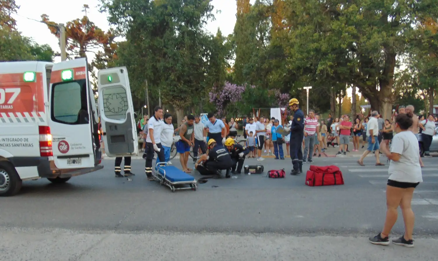 Crédito: Bomberos de Venado Tuerto.