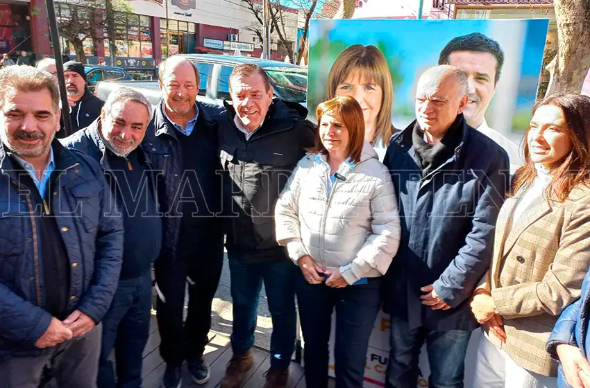 Bullrich en Mar del Plata: "Es muy importante trabajar federalmente por el país"