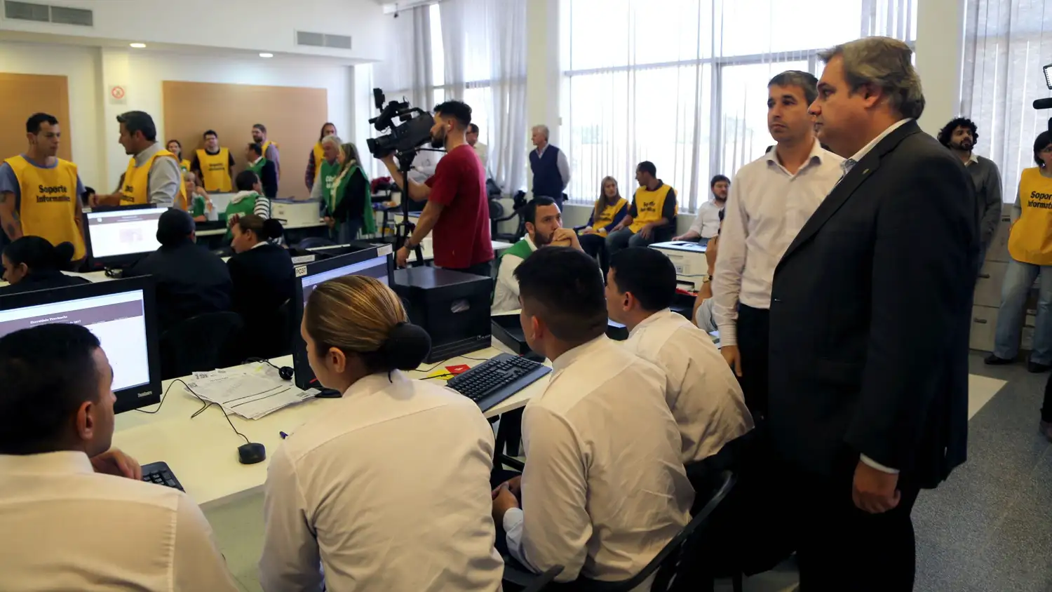 La provincia realizó una jornada de ensayo para el recuento provisional