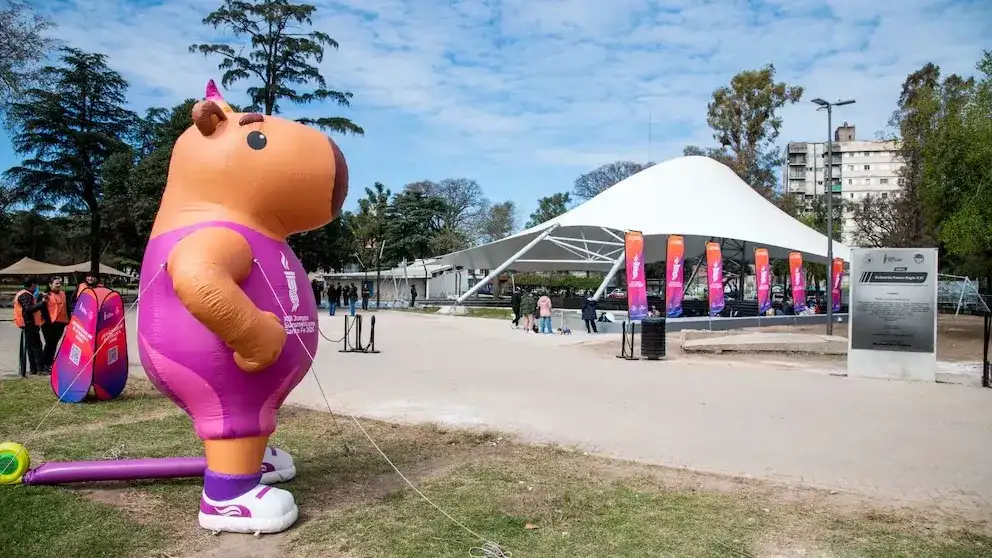 Capi, la mascota de los Juegos Suramericanos Santa Fe 2026