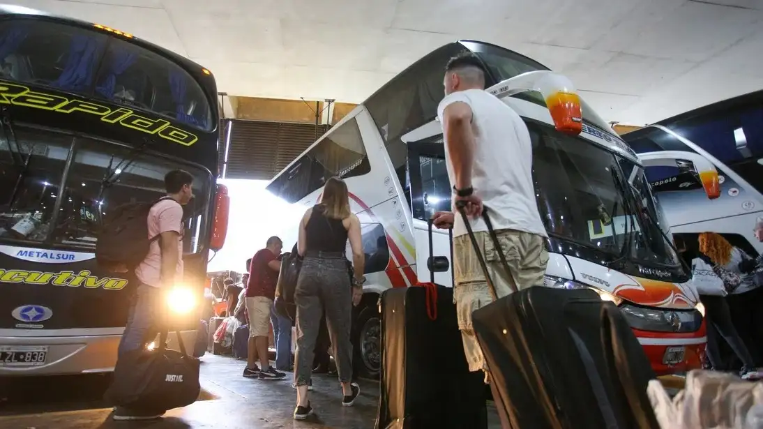 Desregulación en colectivos de larga distancia: empresas podrán elegir cómo identificar valijas
