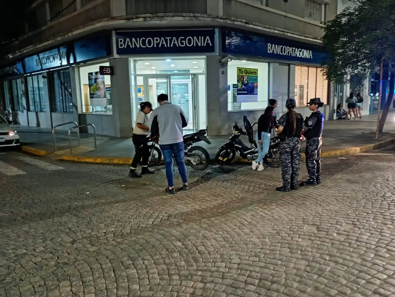 El control de tránsito se realizó en Bv. 25 de Mayo y Pueyrredón.