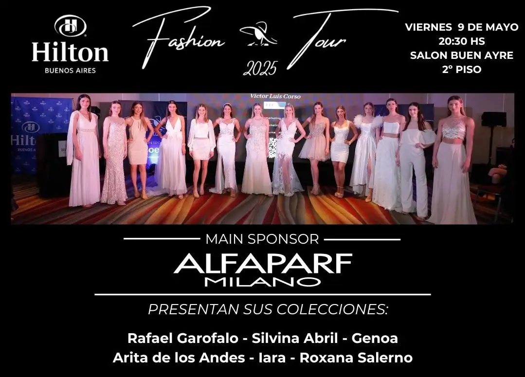 El tour se consolida como un evento clave en el calendario de la moda argentina.