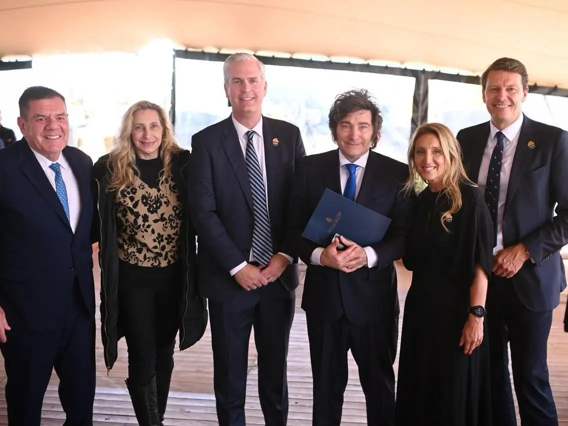 Con la presencia de Milei, Santilli y Montenegro: inauguran la planta de Lamb Weston