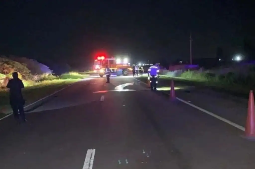 Trágico accidente en ruta 10: murió un motociclista de 19 años tras chocar contra un auto