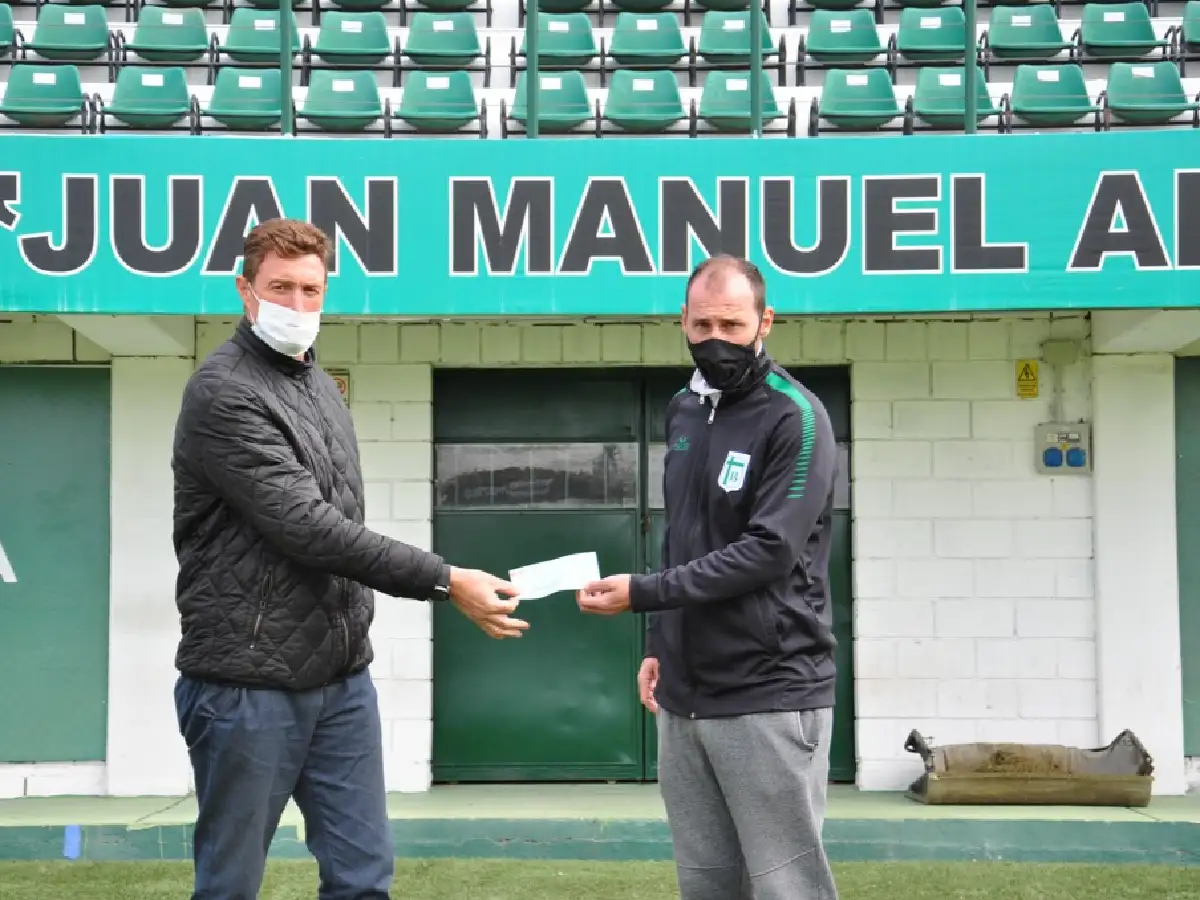 Sportivo Belgrano recibió una ayuda económica del municipio 