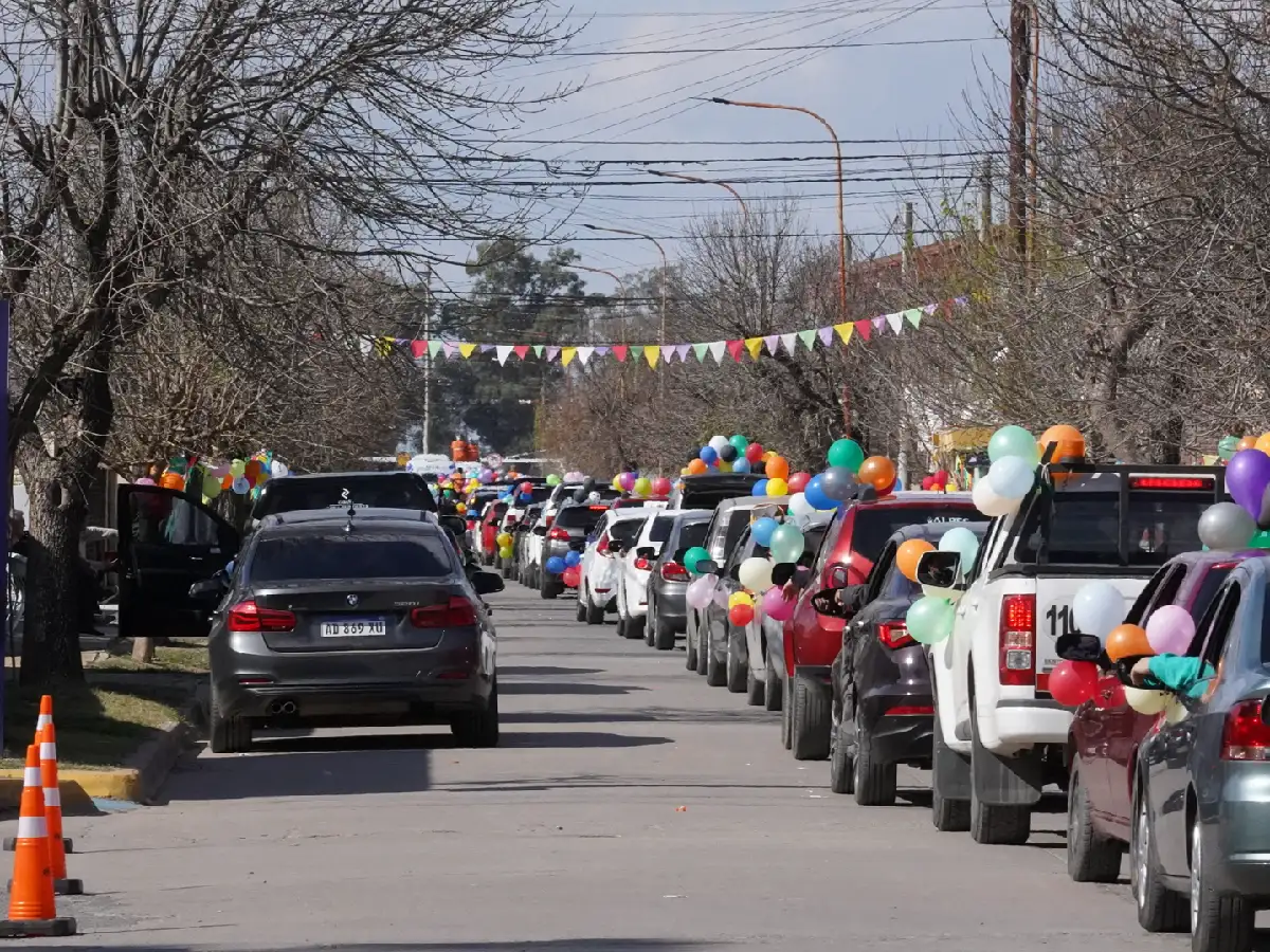 Los niños tuvieron su fiesta en Brinkmann y La Francia 