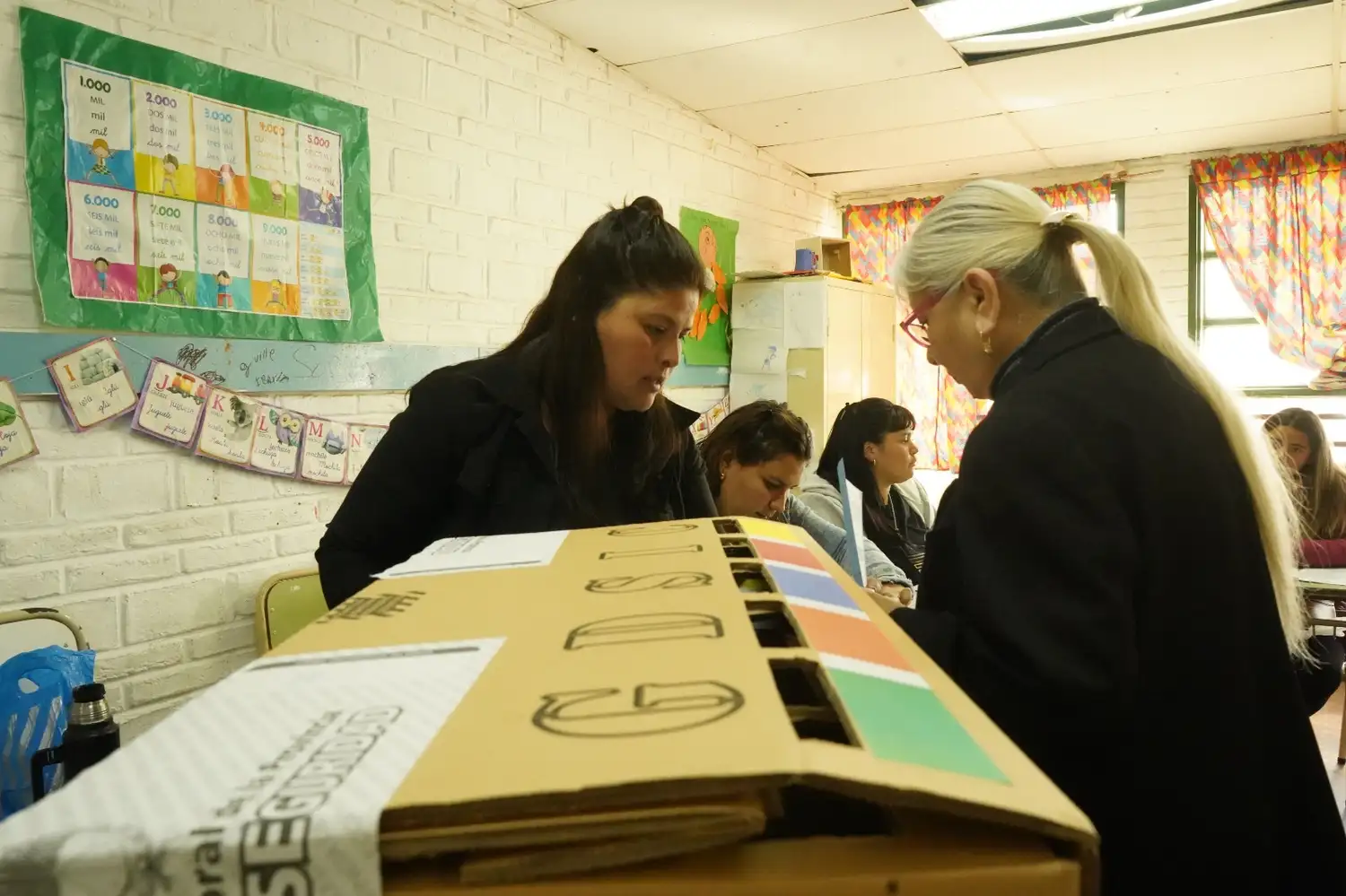 Domingo electoral en la ciudad de Frontera.