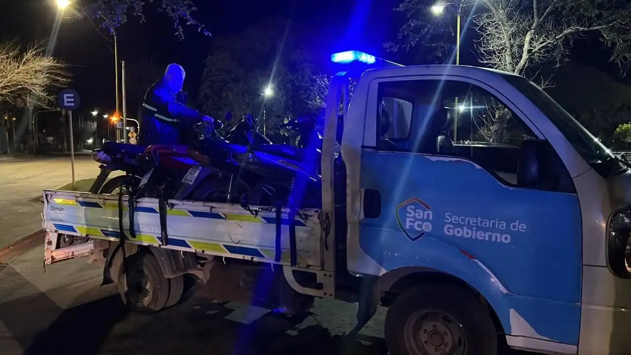 Secuestraron cuatro motocicletas tras detectar maniobras peligrosas en el Cementerio de San Francisco
