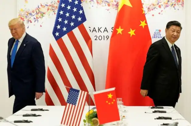 El presidente de Estados Unidos, Donald Trump y el presidente de China, Xi Jinping.