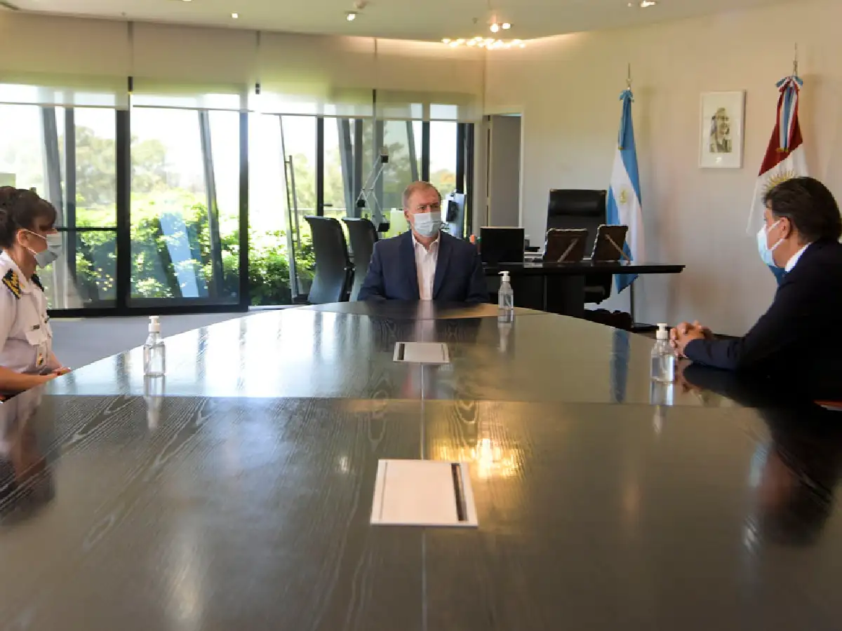 Schiaretti recibió a la flamante jefa de la policía provincial