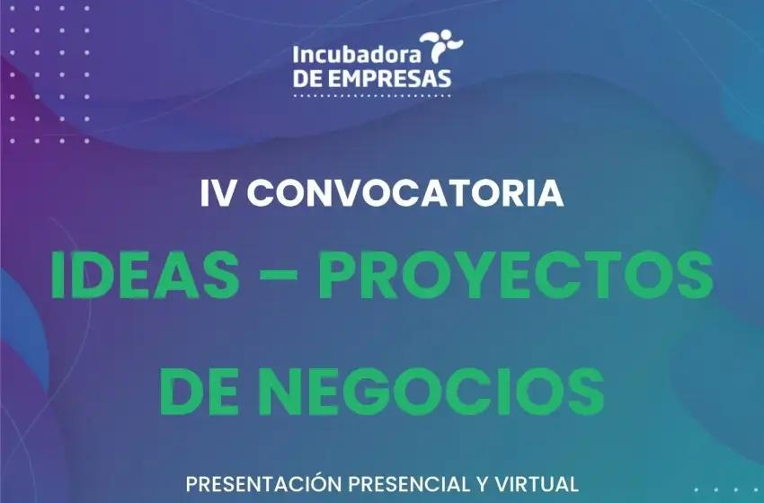 Incubadora de empresas de la UNMdP: convocatoria de ideas y proyectos de negocios del ámbito tecnológicos