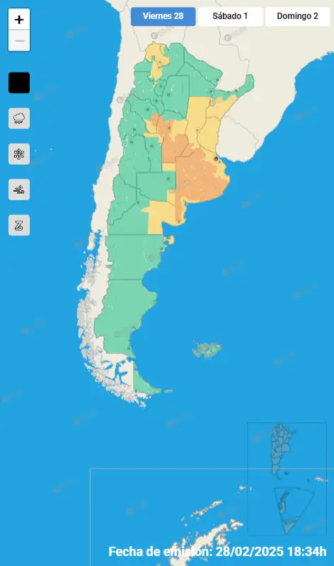 alerta naranja