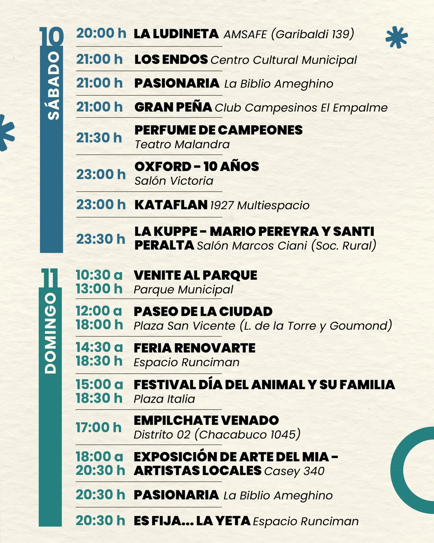 fin de semana - 2