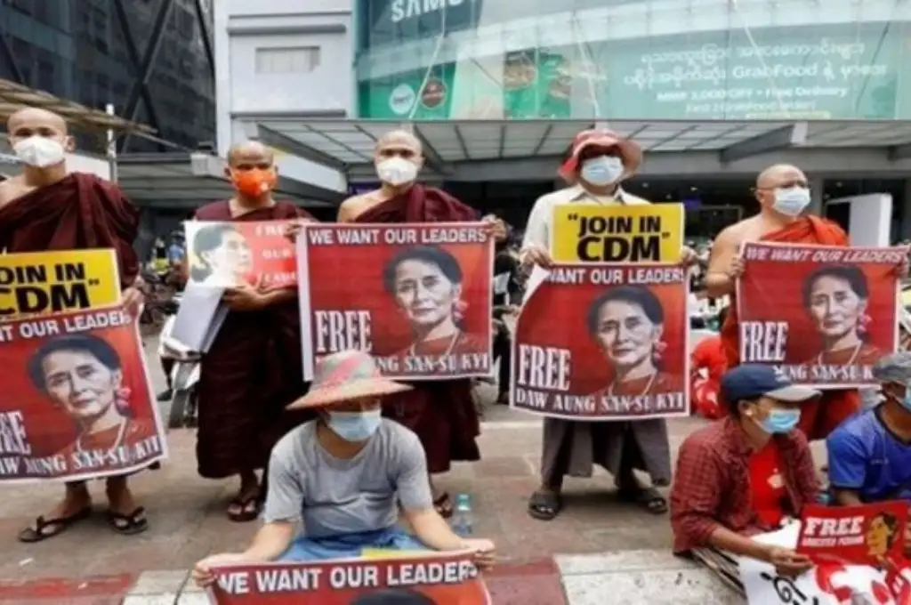 Comenzó en Myanmar el juicio contra la líder depuesta Aung San Suu Kyi