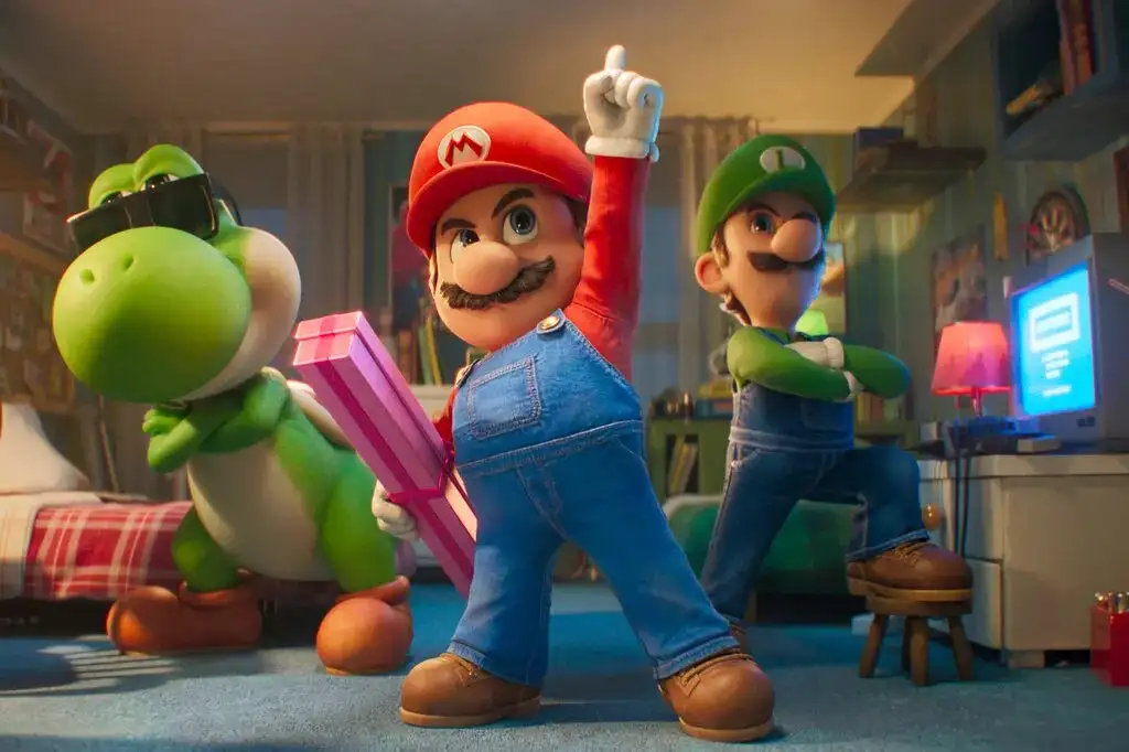 "Súper Mario Galaxy: la película" está en los cines.