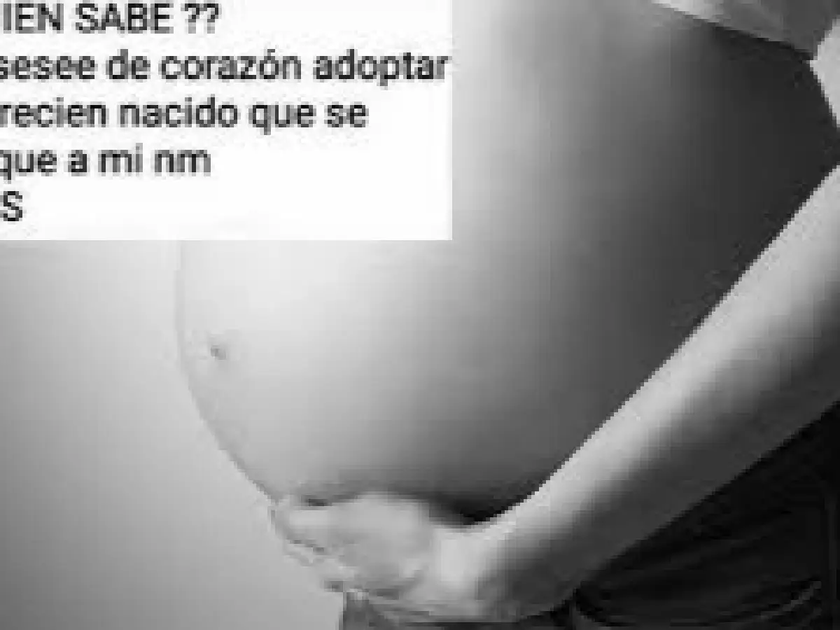 Adolescente embarazada ofreció entregar en adopción a su bebé por Whatsapp