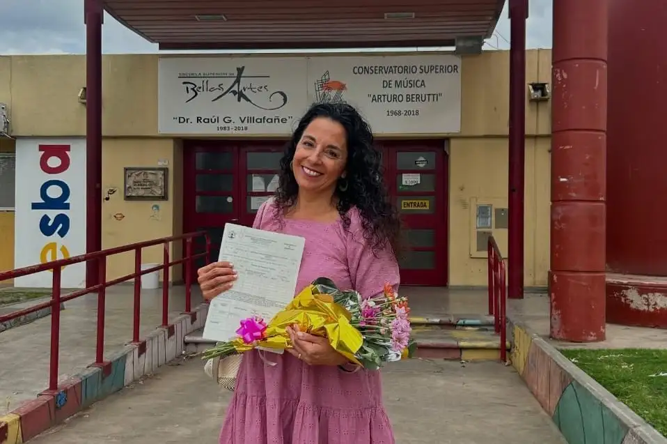 Laura Müller frente a un nuevo desafío en su carrera en la educación.