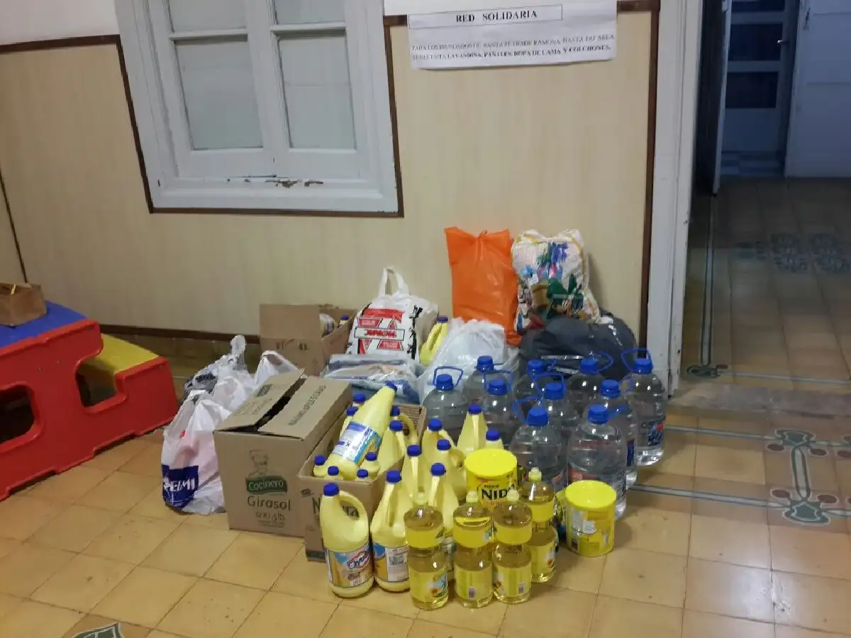 Red Solidaria sigue recibiendo ayuda para los inundados 