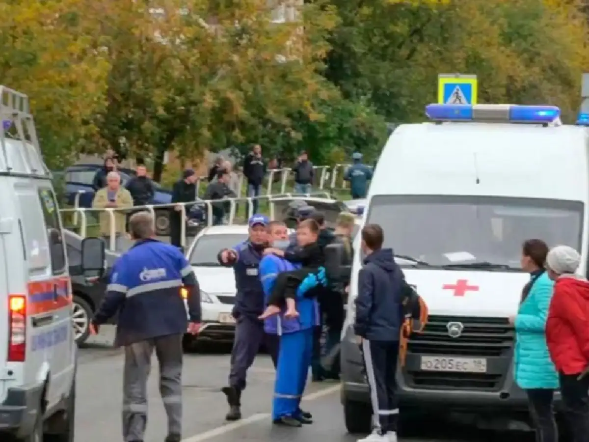Masacre en una escuela de Rusia: mató a 13 personas, hirió a 21 y se suicidó