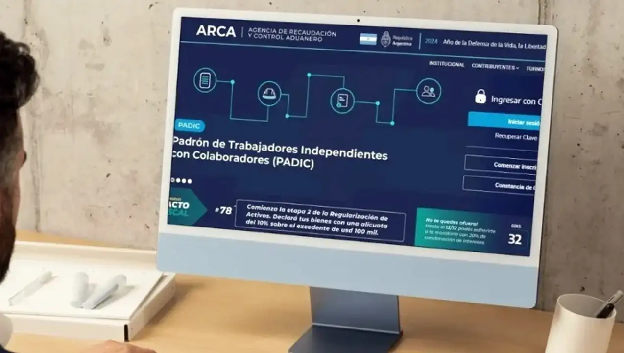 Página de Arca.