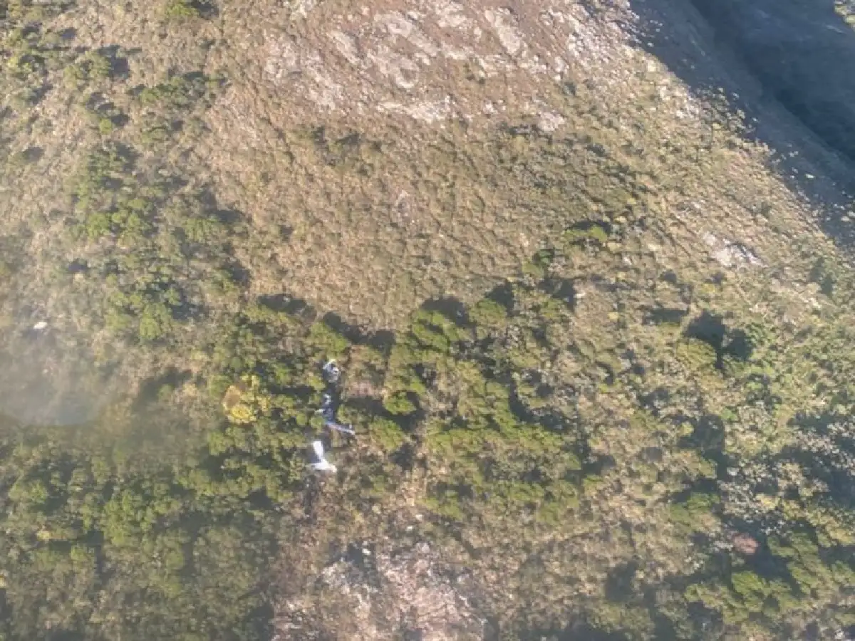 Se estrelló un avión argentino en Uruguay y murieron sus dos tripulantes
