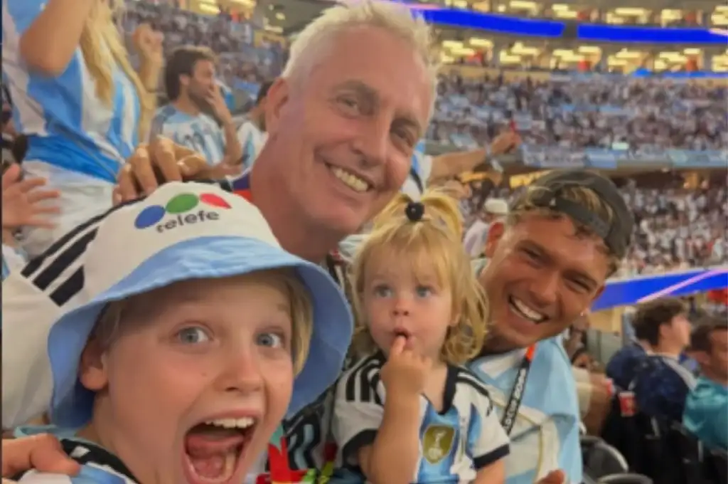 Marley juntos a sus hijos en el Mundial 2026