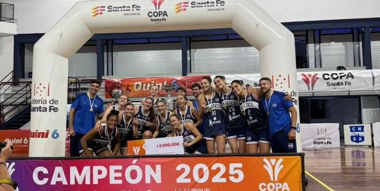 Las campeonas: Náutico de Rosario.
