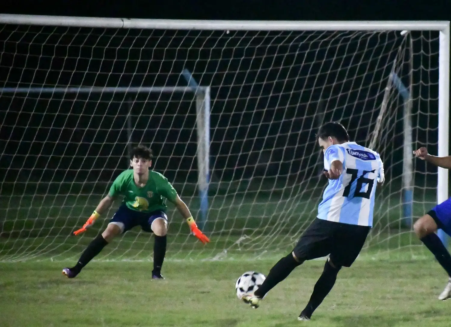 El gol de Agustín Clavero. Foto: Sur24