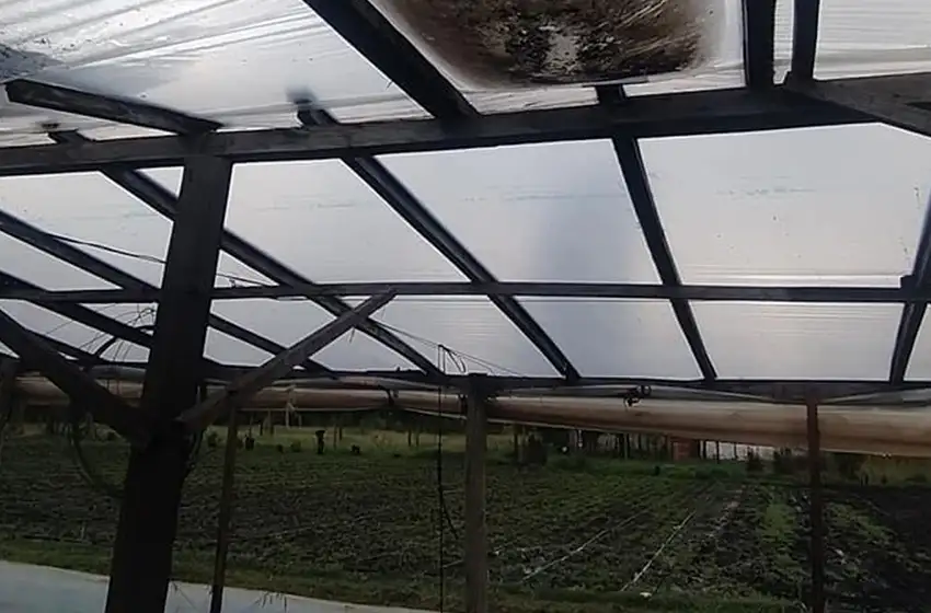 El último temporal arrasó con campos de pequeños productores y piden una solución del Municipio