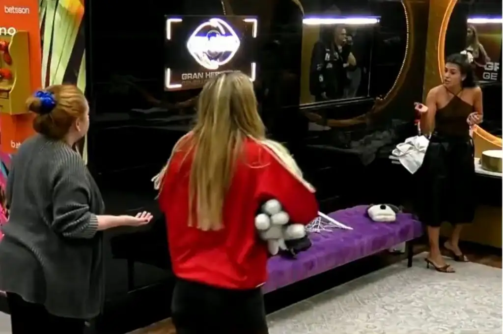 Fuerte pelea en Gran Hermano