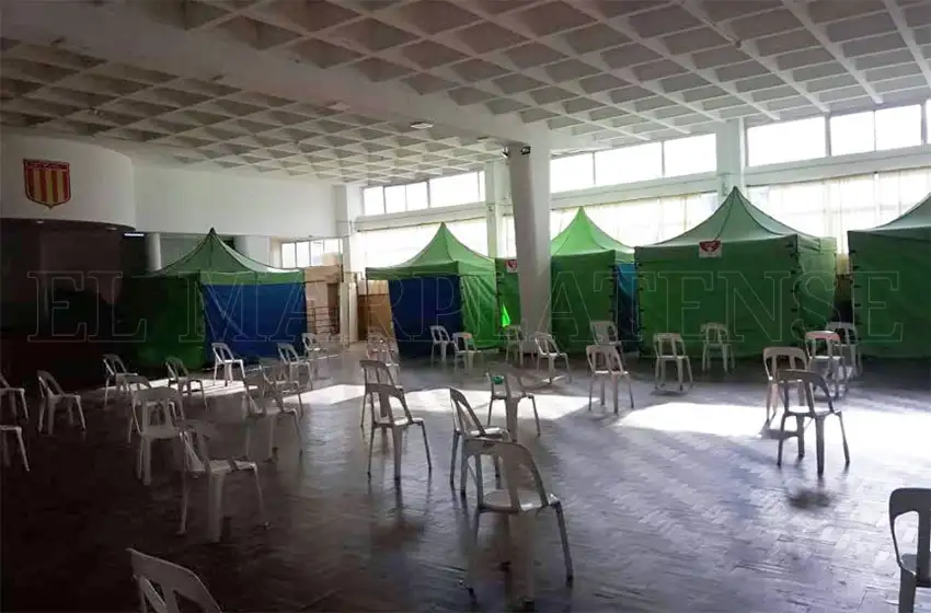 Centros COVID: Talleres, un club que siempre puso el hombro