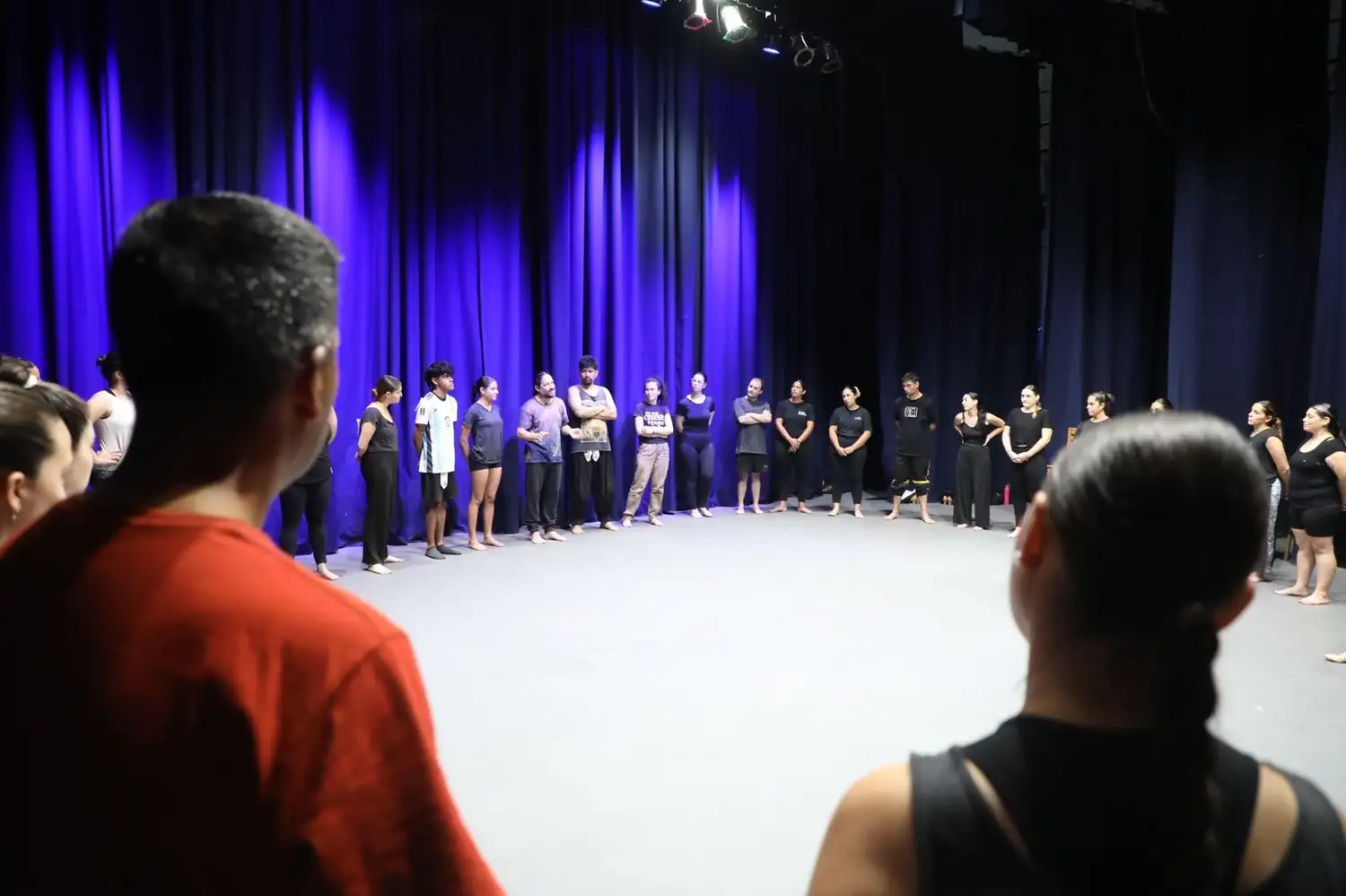 La audiciones arrancaron este lunes, en el Nodo Santa Fe. Foto: GSF