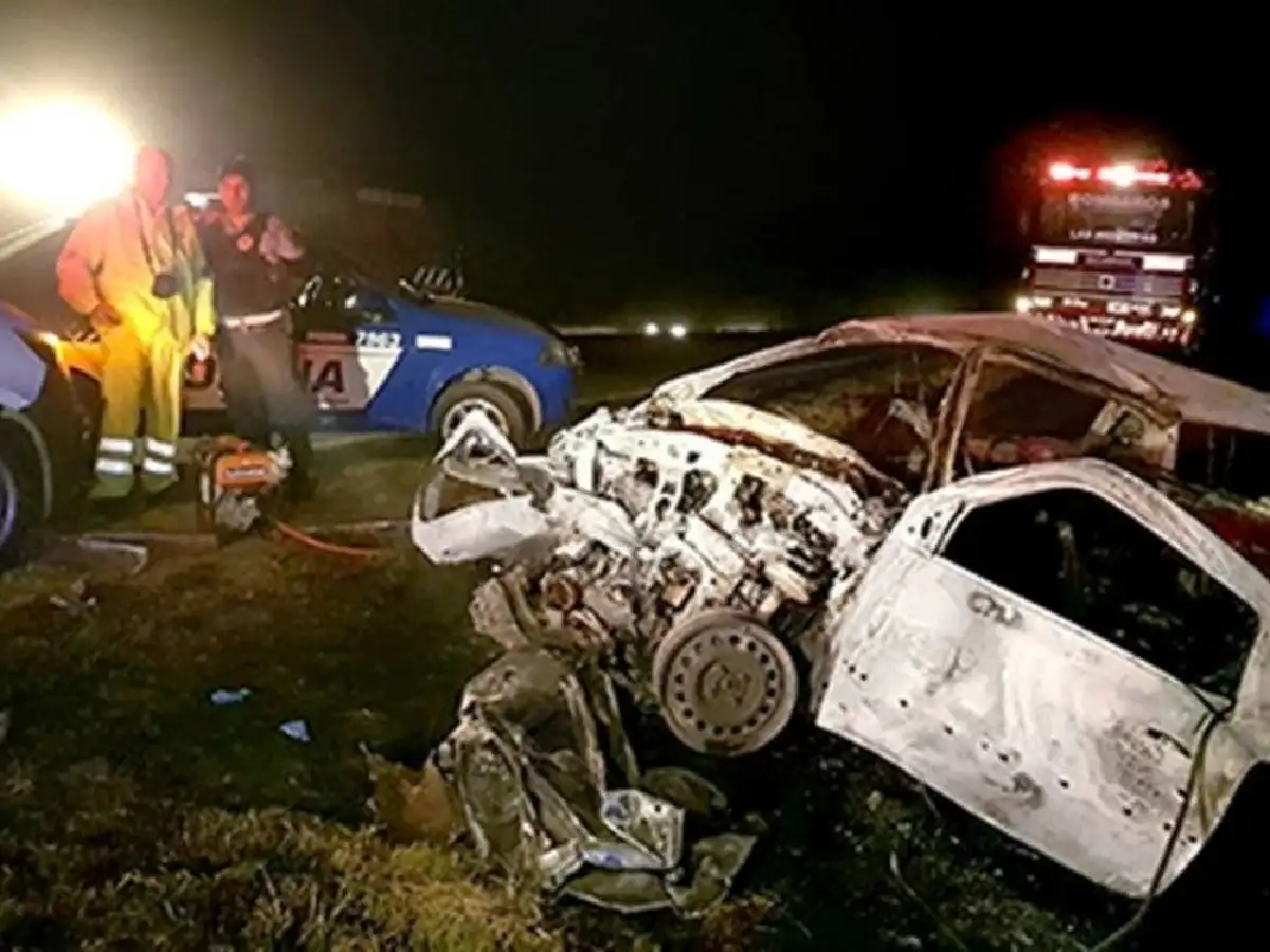 Eran cordobeses los tres muertos del choque en Las Higueras