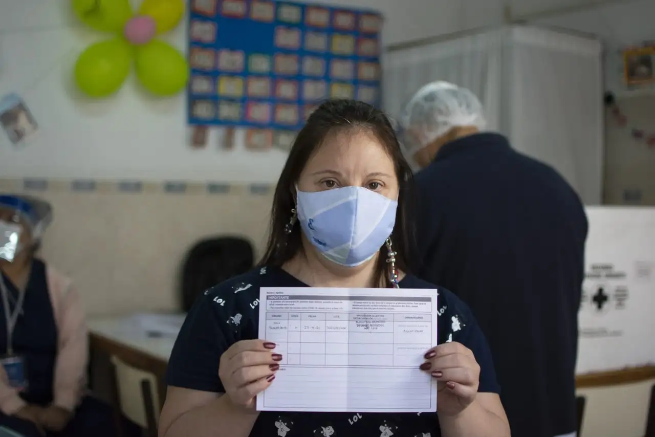 Más de 19 mil personas con discapacidad ya se vacunaron contra el Covid