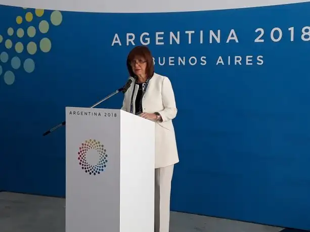 Bullrich: “Hemos logrado una manifestación en paz”