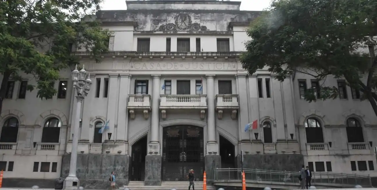 Tribunales de Santa Fe. Foto: Luis Cetraro