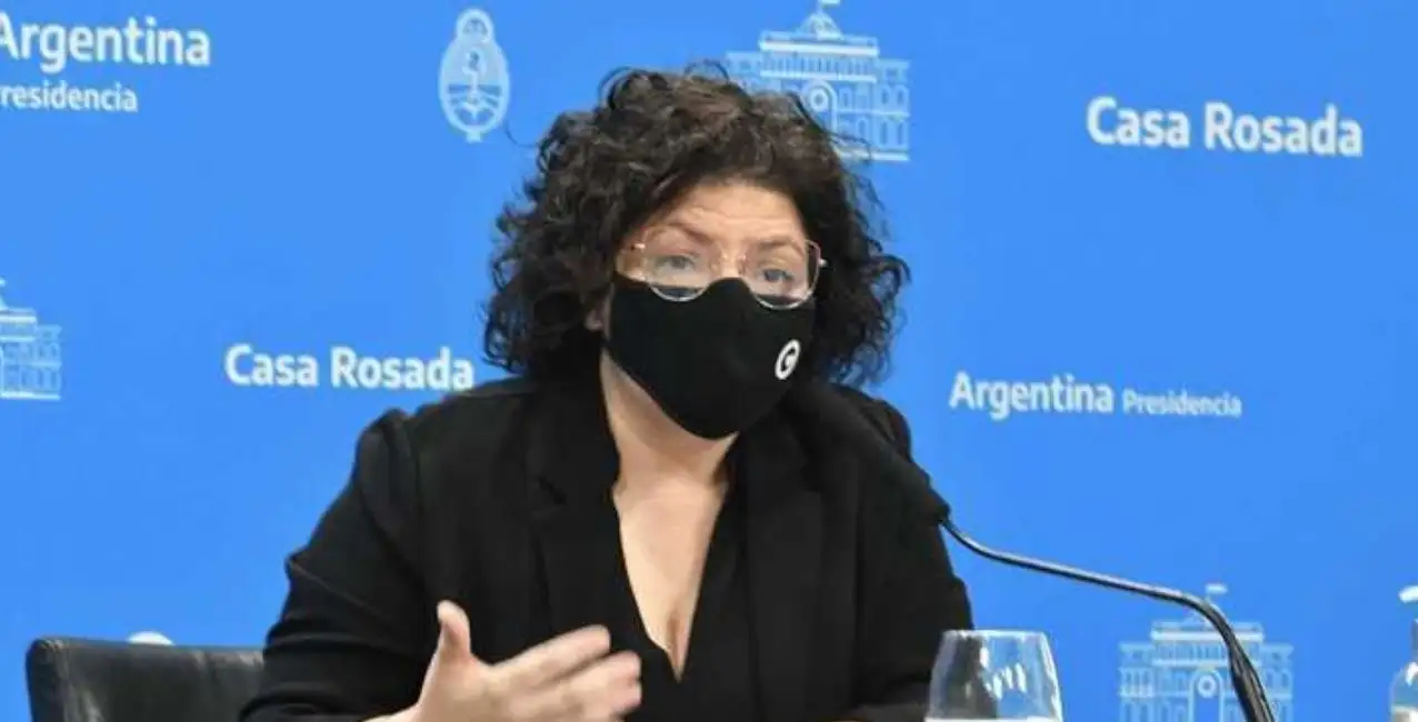 Vizzotti anunció menos días de aislamiento para positivos de Covid-19 y contactos estrechos