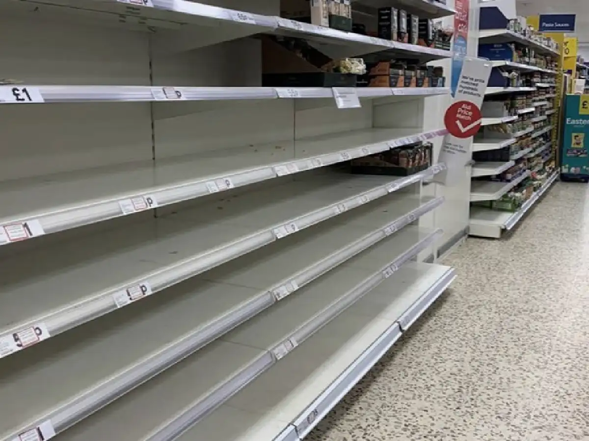 "Pingdemic", el desabastecimiento en supermercados por la expansión de la variante Delta