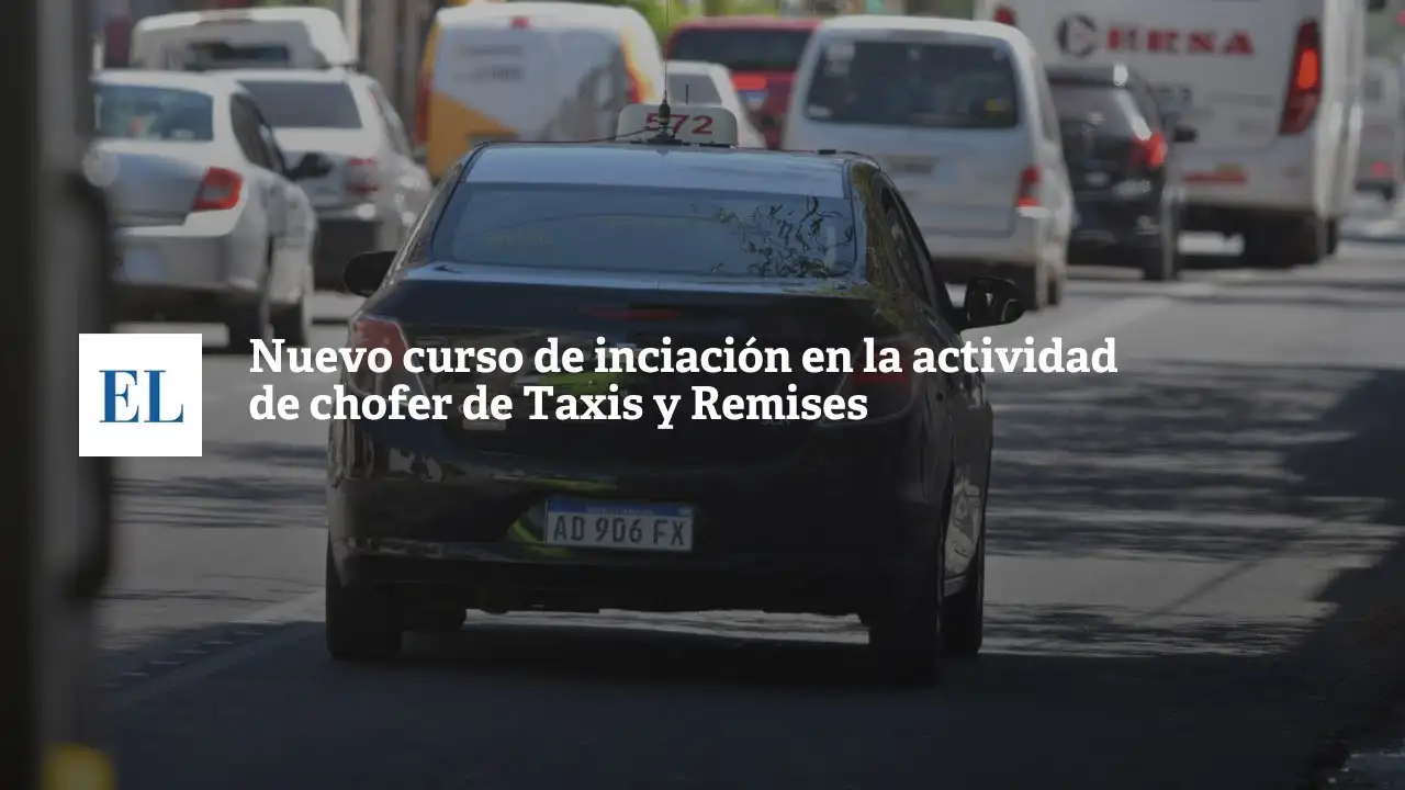 Nuevo curso de iniciación en la actividad de chofer de taxis y remises