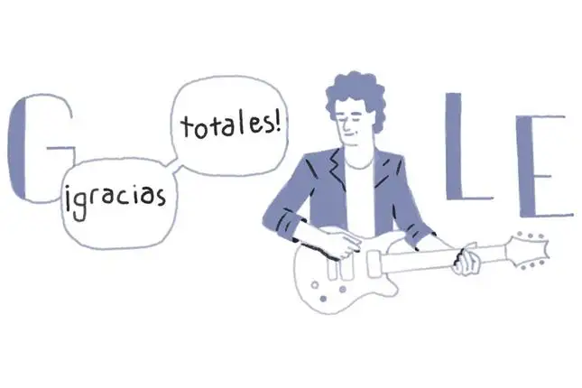 ¡Gracias totales!, el doodle para recordar el cumpleaños de Gustavo Cerati