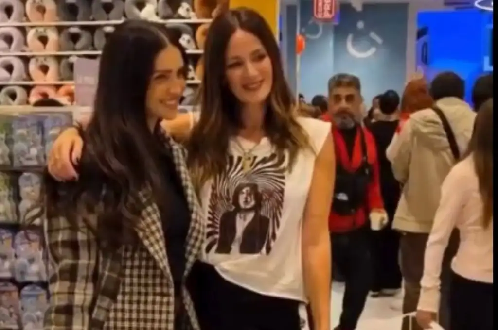 El encuentro de Paula Chaves con Zaira Nara