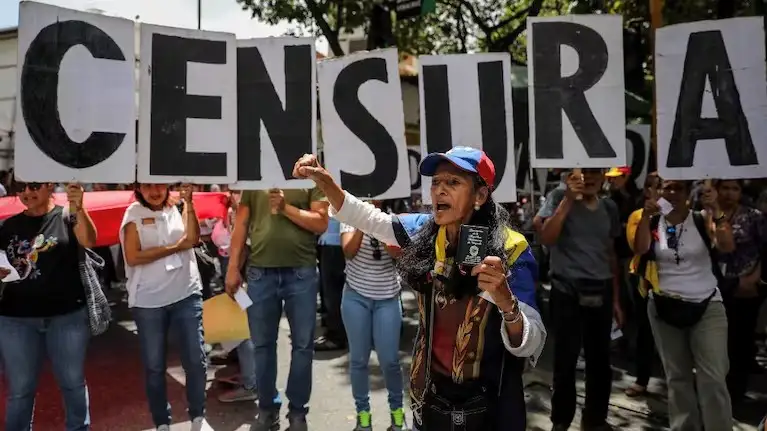Periodistas denuncian censura en Venezuela