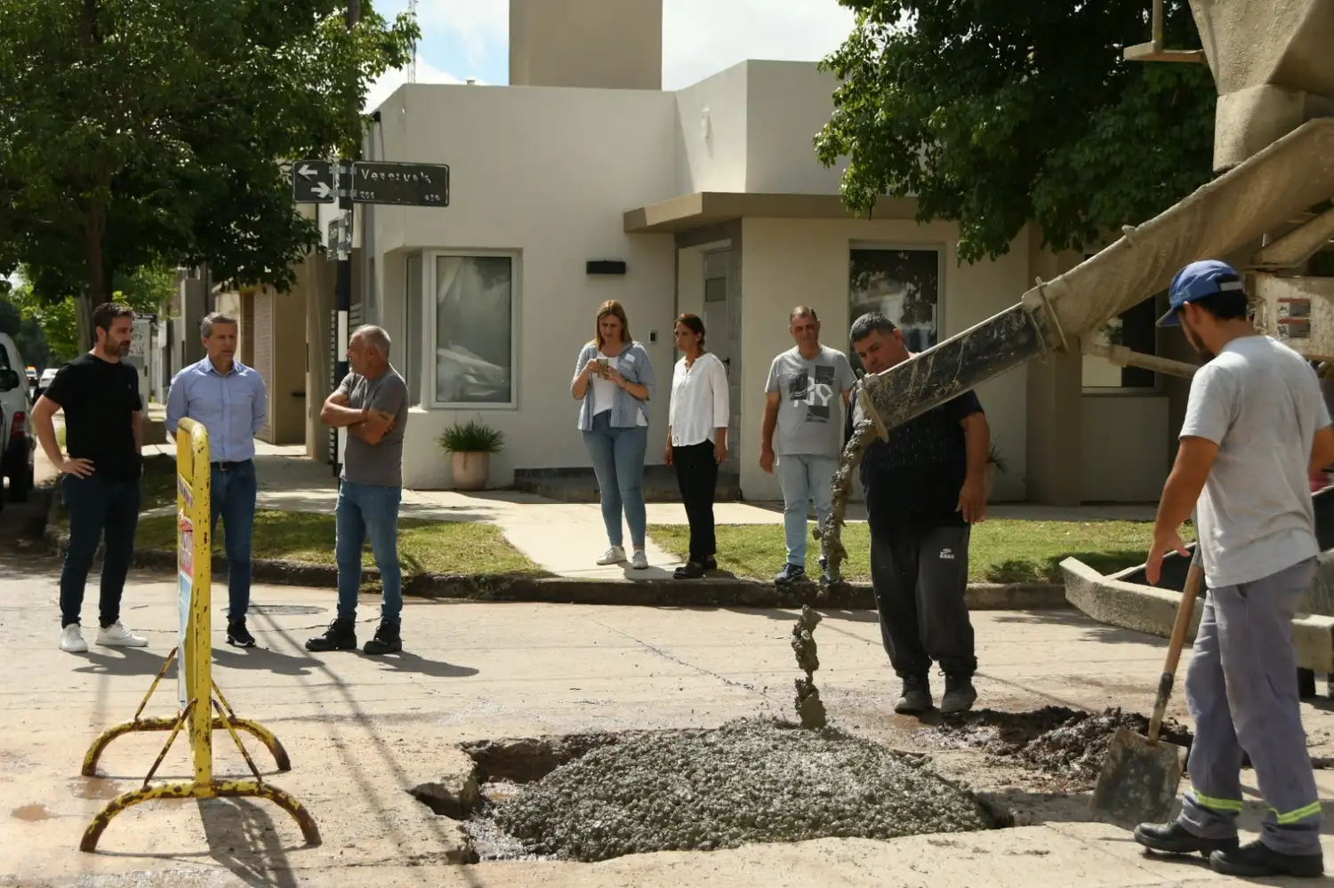 El equipo municipal desarrolló múltiples actividades en el sector