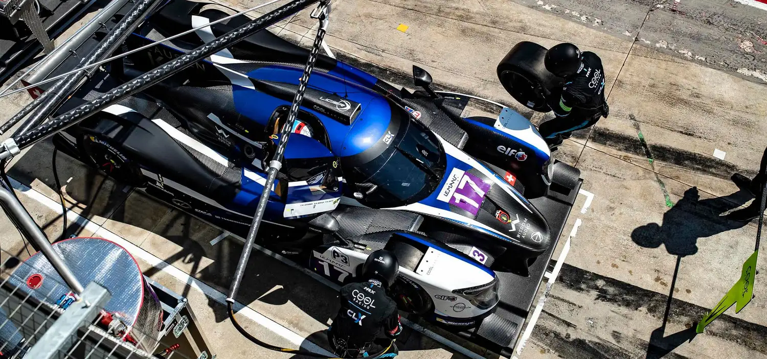 Podio de Marcos Siebert en el Asian Le Mans Series