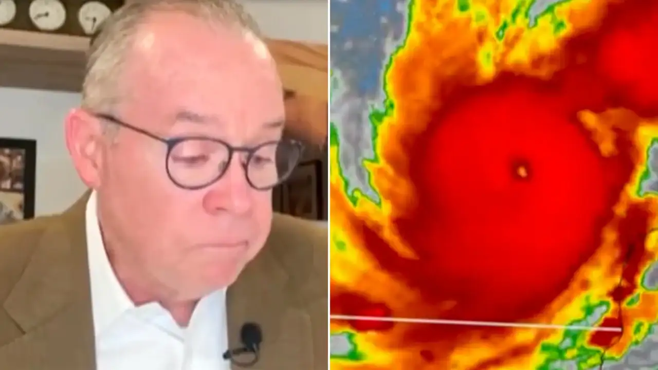 John Toohey Morales no pudo contener las lágrimas.