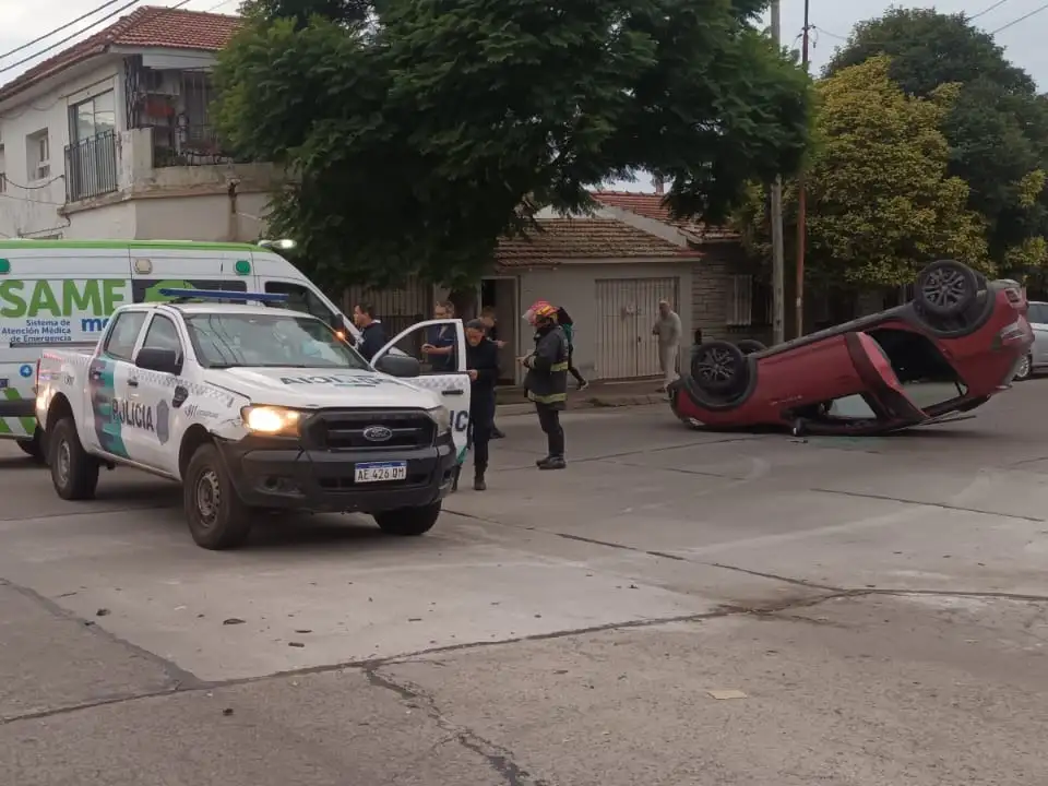 AL lugar acudió tanto el personal de Bomberos del Cuartel Centro com el SAME.