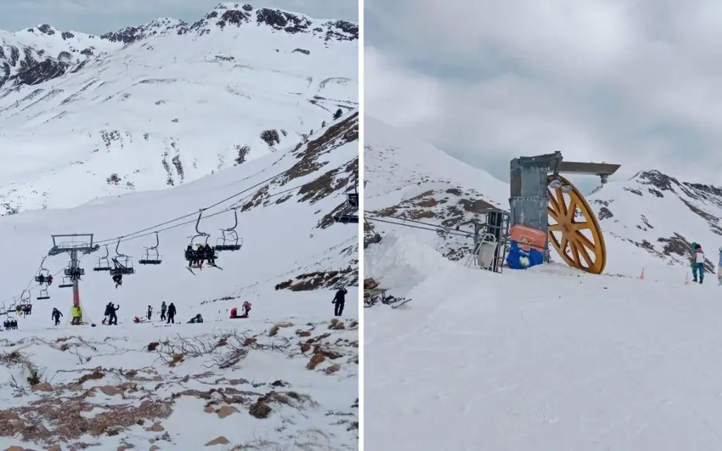 El complejo fue cerrado y se desplegaron helicópteros para la evacuación.
