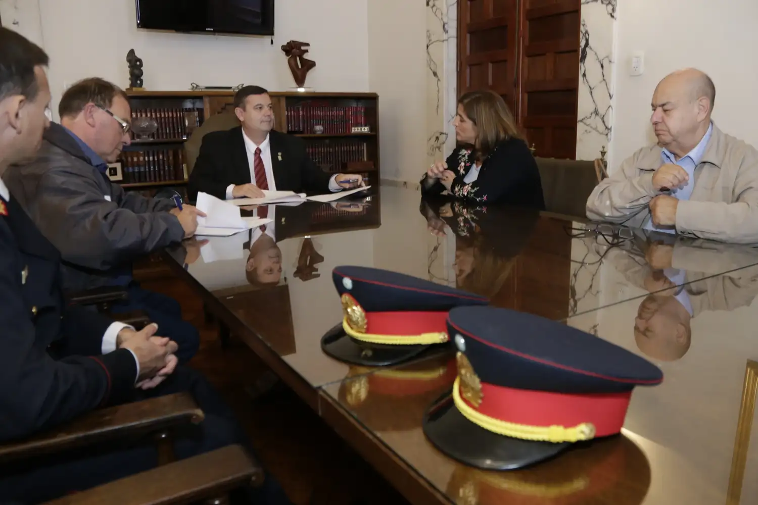 Estudiantes de la UNL harán prácticas con Bomberos